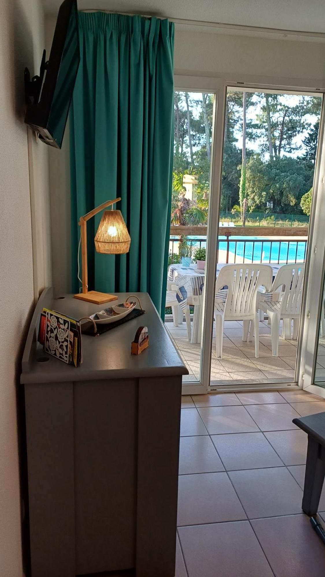 T2 Turquoise Ondres Plage Avec Piscine Et Tennis ภายนอก รูปภาพ